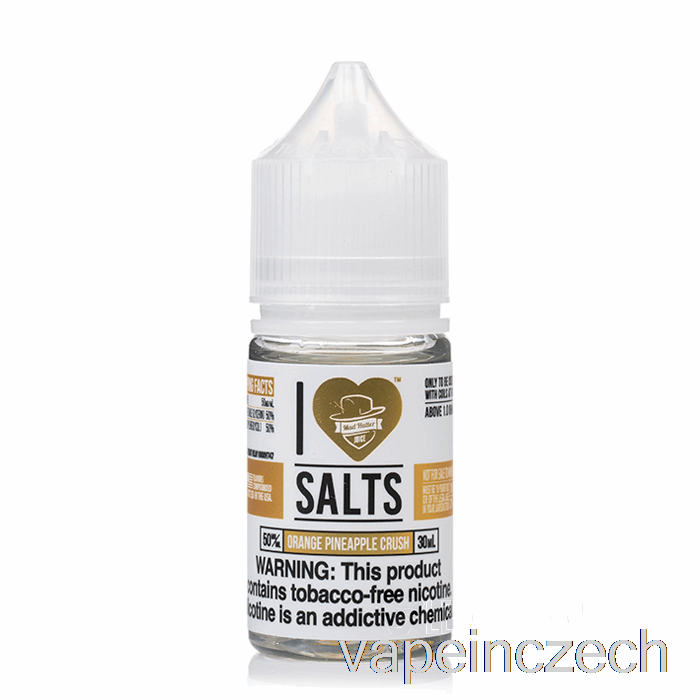 Pomeranč Ananas Crush - Miluji Soli - 30ml 50mg Vape Pero